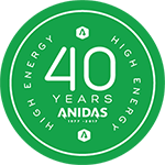 Anidas 40 Years Seal